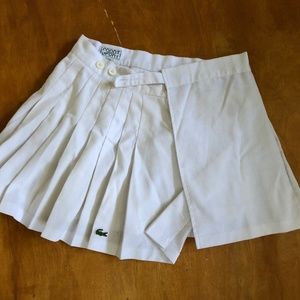 Lacoste pleated tennis skirt (vintage) ♡
